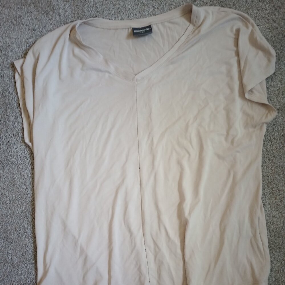 Cream quick dry shirt